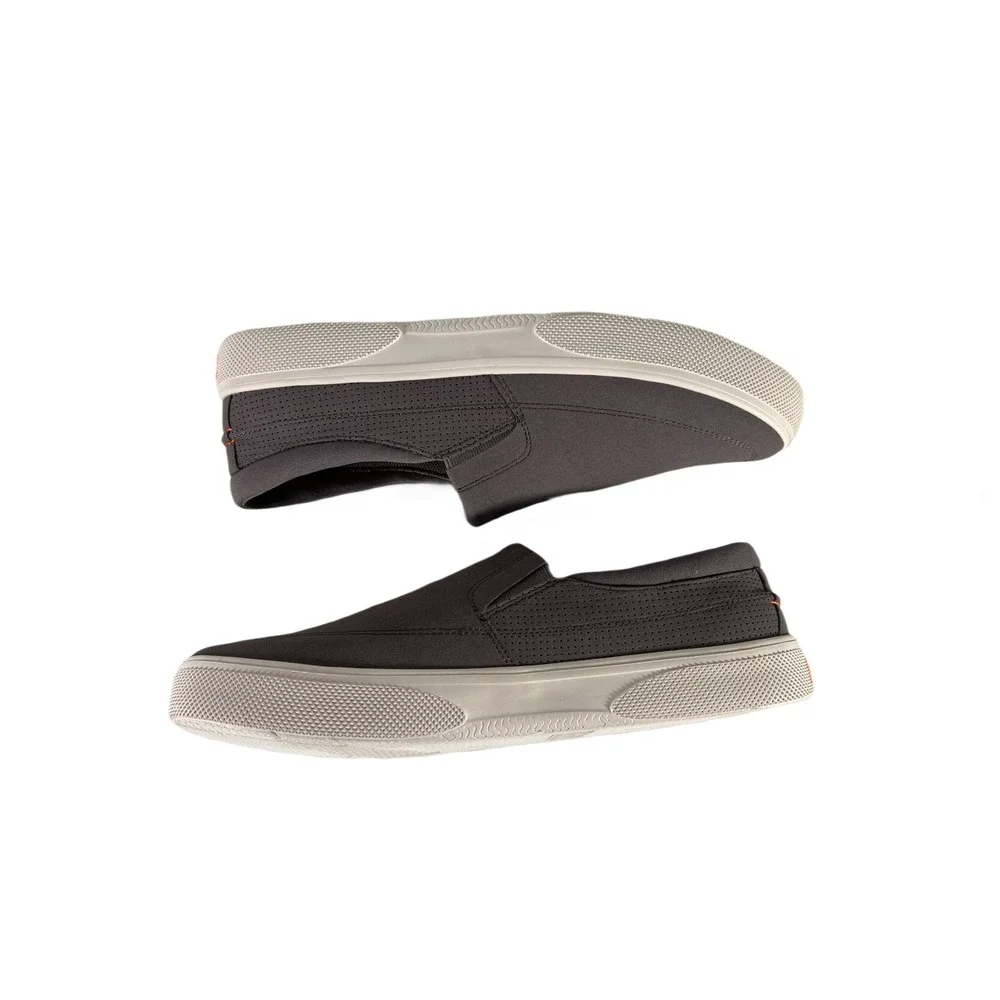 Men's Sperry Halyard Plush step‎ Slip On Canvas Boat shoe Sneaker Gray 11.5